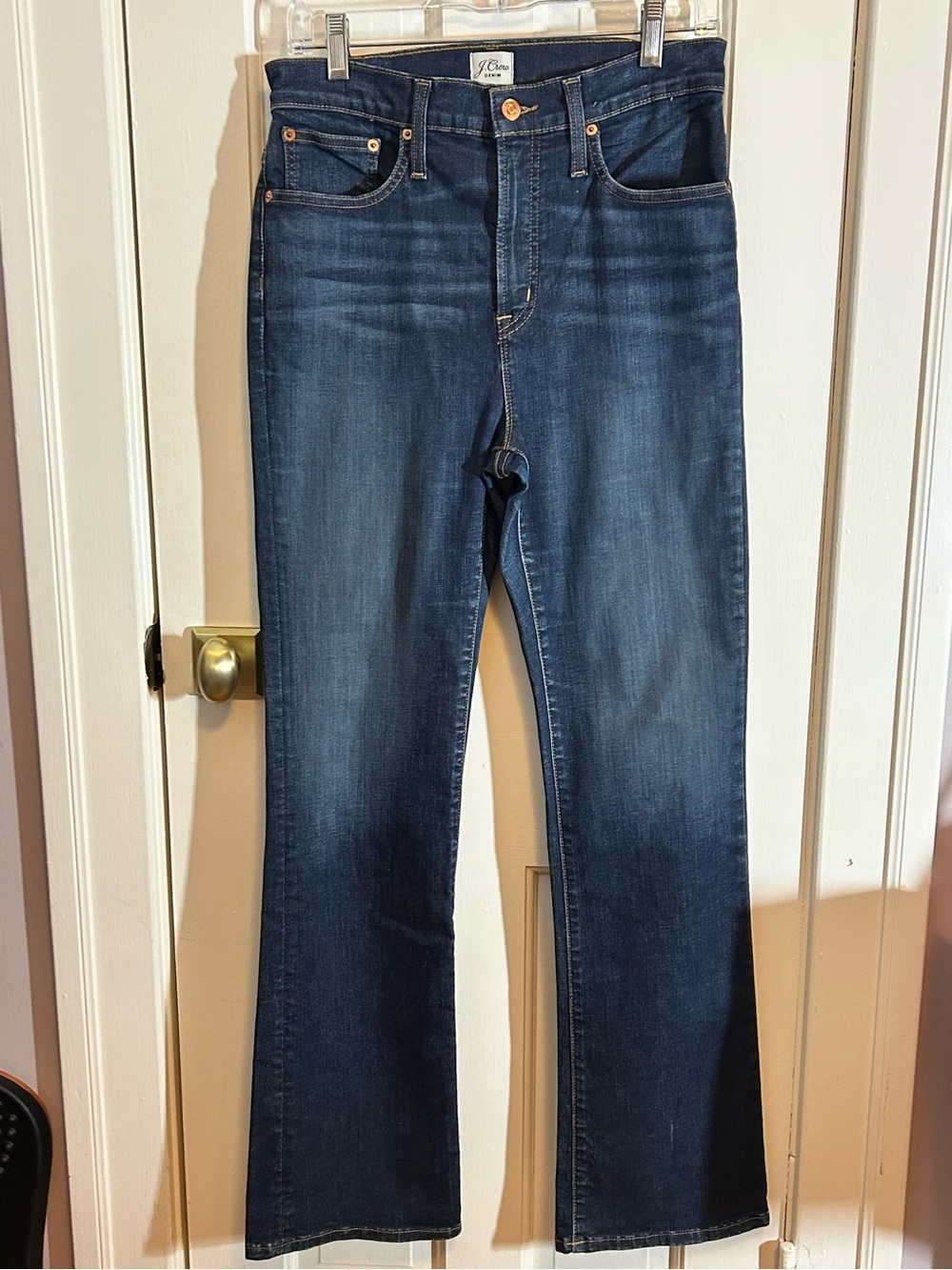 EUC J.Crew Curvy Full Length Demi Boot - Sz 29